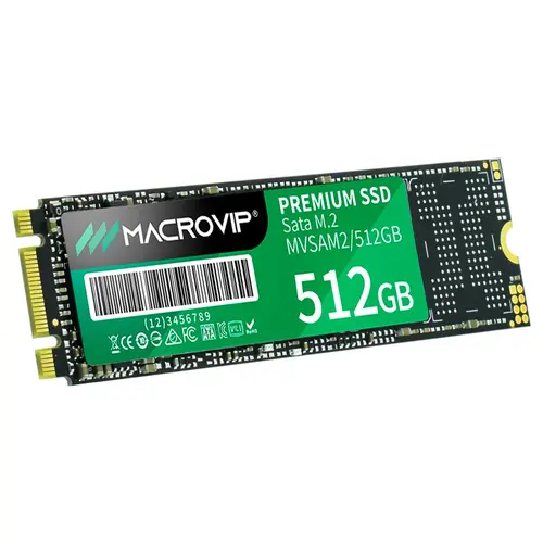 SSD Macrovip M.2 512GB SATA 6gb/s Upgrade de Alta Velocidade