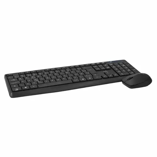 Kit Teclado ABNT2 + Mouse Sem Fio Mtek KM-5239 2.4GHz USB - Preto 