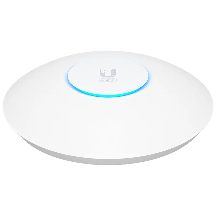 Access Point Ubiquiti UniFi U7-LR WiFi 7 Longo Alcance 2.5GbE PoE Alta Performance 160m² 300+ Usuários Anatel