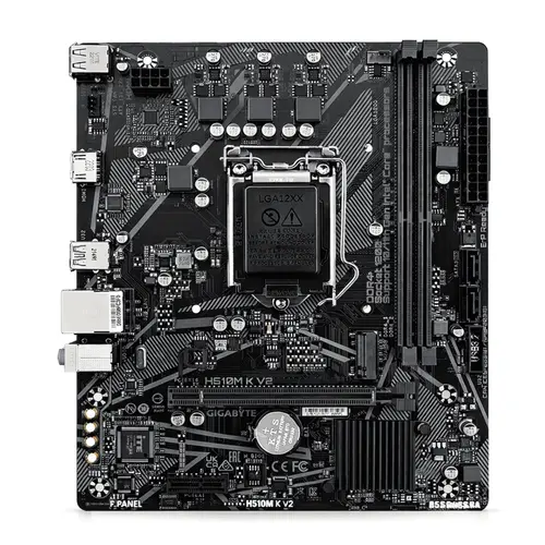 Placa Mãe Gigabyte B550M K AM4 DDR4 – Compatível Ryzen 3000 / 4000G / 5000 / 5000G 2x M.2 HDMI DisplayPort Micro ATX