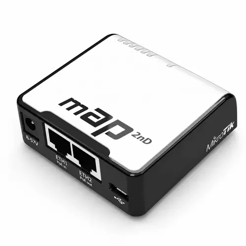 Access Point MikroTik RBmAP2nD  WiFi PoE RouterOS L4 2.4GHz