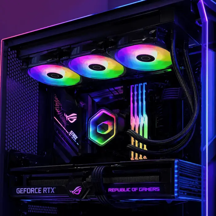 Water Cooler 360mm DeepCool Castle 360 RGB V2 ARGB Intel AMD Gamer