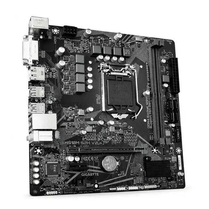 Placa Mãe Gigabyte B550M K AM4 DDR4 - Compatível Ryzen 3000 / 4000G / 5000 / 5000G 2x M.2 HDMI DisplayPort Micro ATX