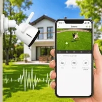 Câmera Segurança Wi-Fi Intelbras Mibo iM5 SC Full HD 1080p Externa IP67 Visão Noturna Áudio E Microfone - imagem 8