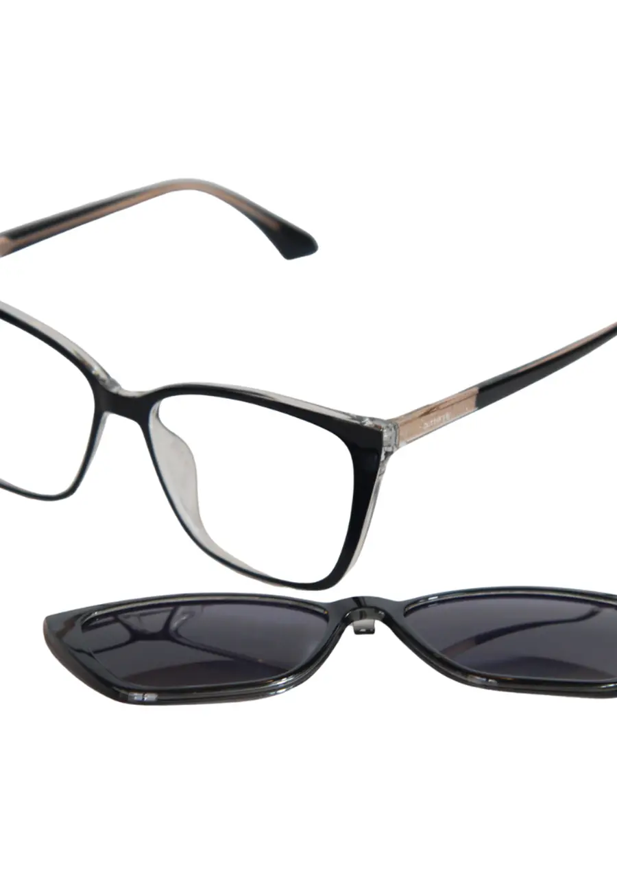 Óculos Butterfly Linha Receituário Modelo Clip-on Europa
