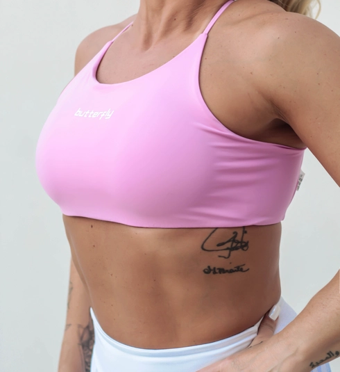 Top Butterfly Alcinha E Costas Cruzadas