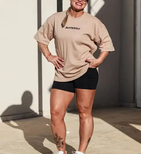 Camiseta Feminina Butterfly Cross & Fitness