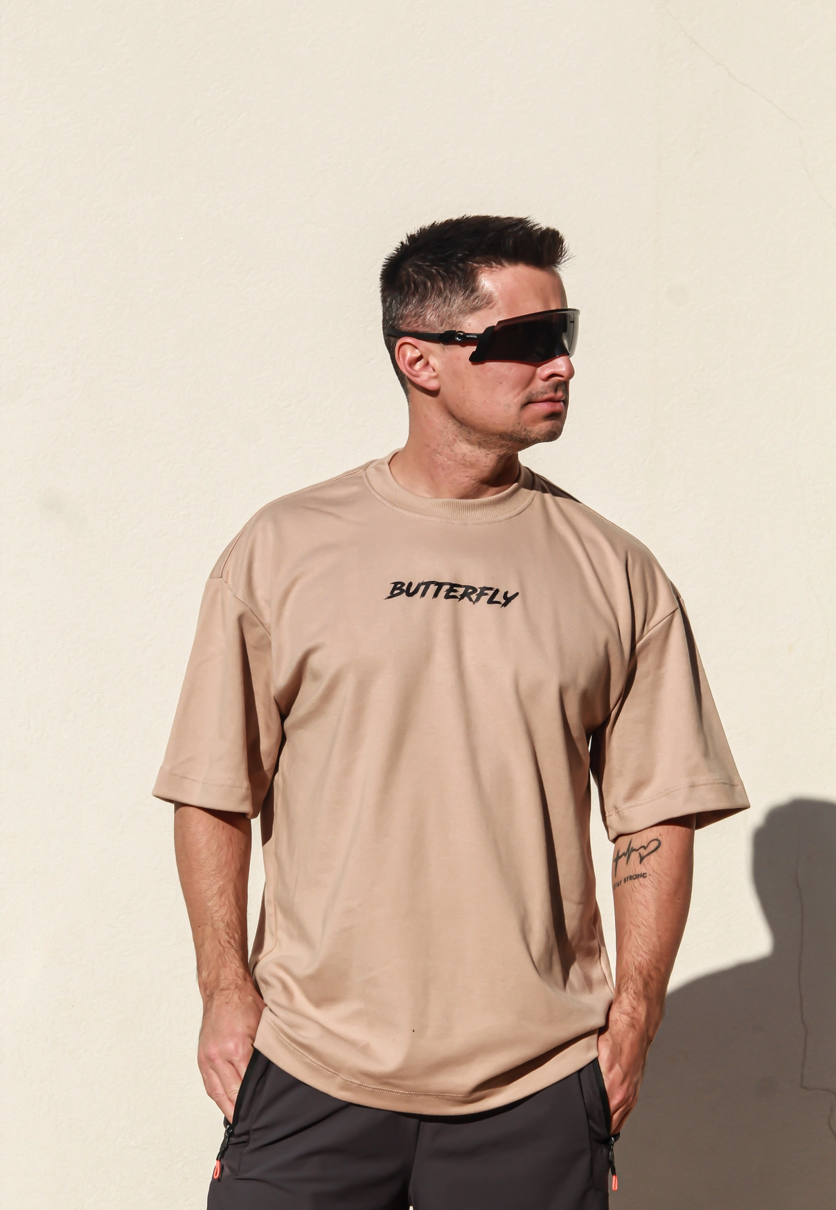 Camiseta Masculina Butterfly Cross & Fitness