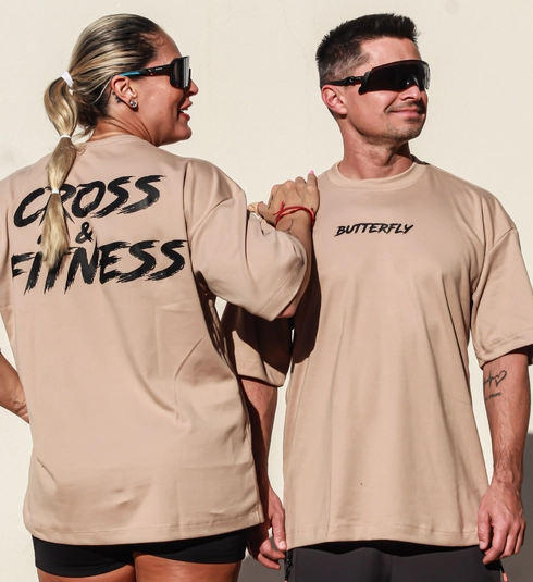 Camiseta Masculina Butterfly Cross & Fitness