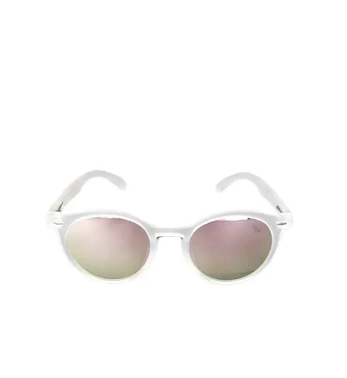 Óculos de Sol Feminino Aviador Branco | Butterfly Eyewear