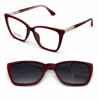 Óculos Butterfly Linha Receituário Modelo Clip-on Europa - imagem 6