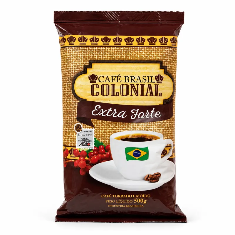 Café Brasil Colonial Extra Forte 500g 100% arábica