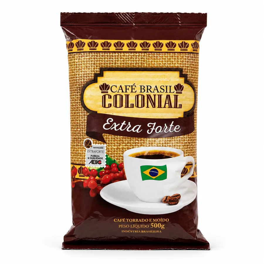 Café Brasil Colonial Extra Forte 500g 100% arábica