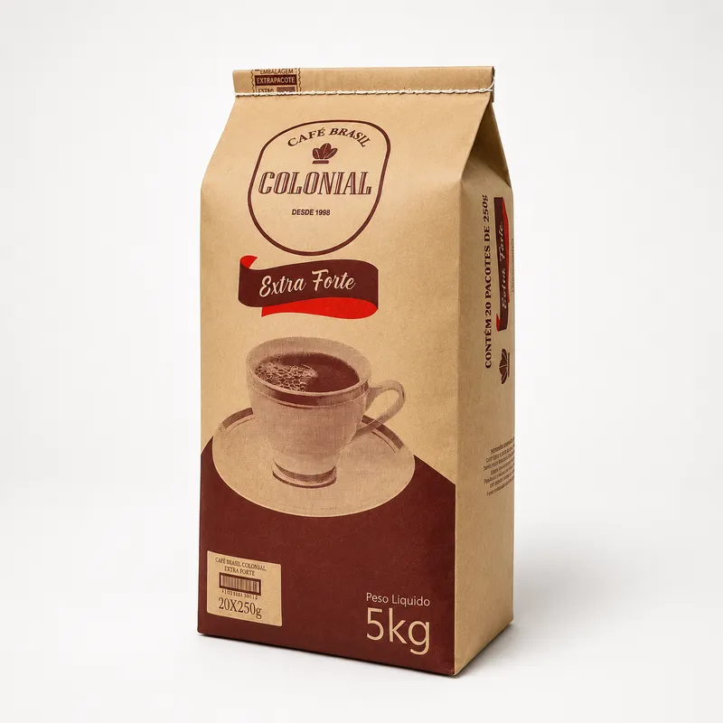 Café Brasil Colonial Extra Forte Fd5kg