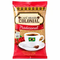 Café Brasil Colonial Tradicional 250g 100% arábica - imagem 1