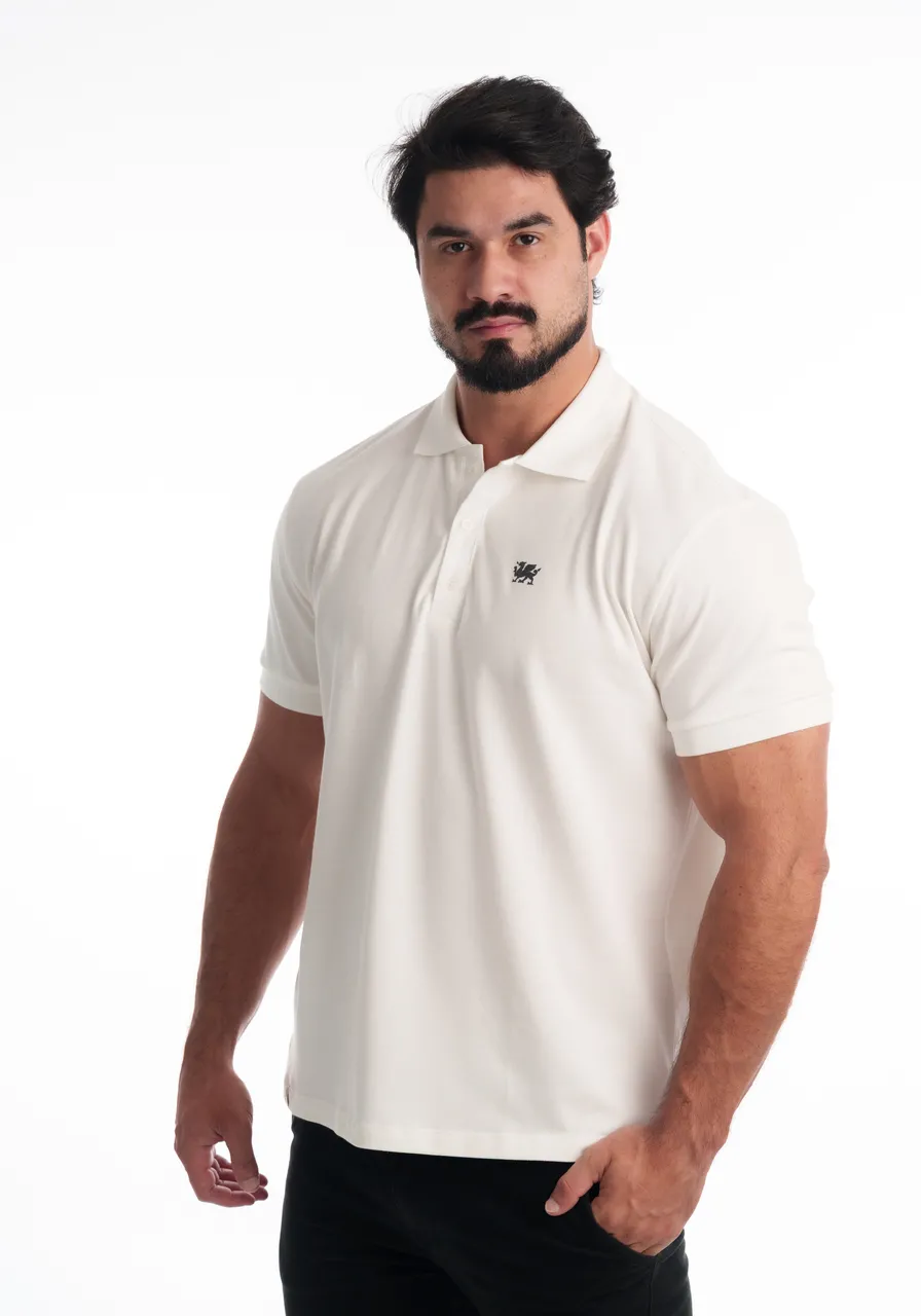 Polo Piquet Off White