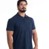 Polo Piquet  Azul Marinho