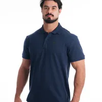 Polo Piquet  Azul Marinho - imagem 1