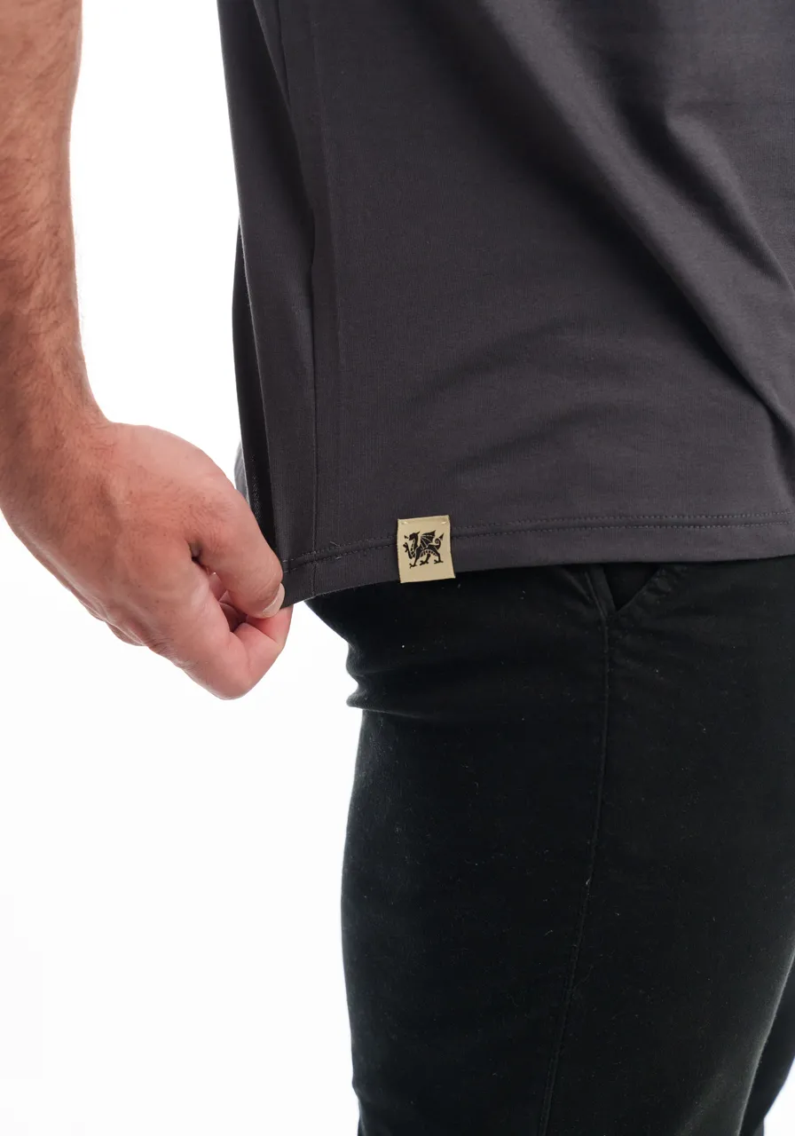 Camiseta Masculina Algodão Cinza | Camboja Wear