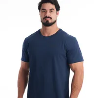 Camiseta Masculina Algodão Azul-Marinho | Camboja Wear - imagem 1