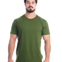 KIT CAMISETA PREMIUM BRANCA - AZUL-MARINHO - VERDE-BANDEIRA - imagem 7