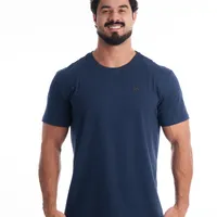KIT CAMISETA PREMIUM BRANCA - AZUL-MARINHO - VERDE-BANDEIRA - imagem 2