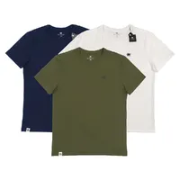 KIT CAMISETA PREMIUM BRANCA - AZUL-MARINHO - VERDE-BANDEIRA - imagem 10