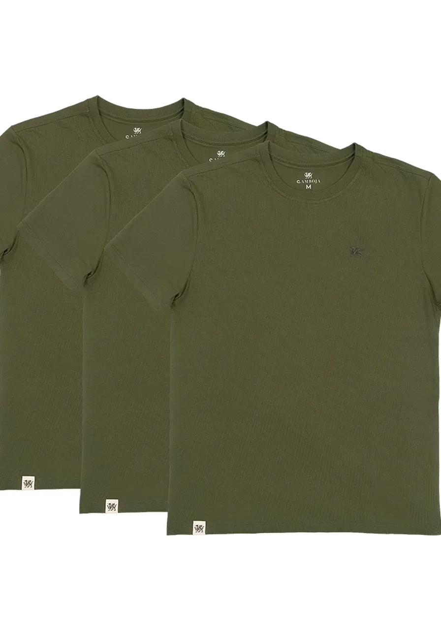 KIT CAMISETA VERDE  BANDEIRA