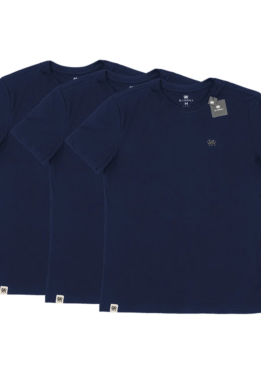 KIT CAMISETA AZUL MARINHO