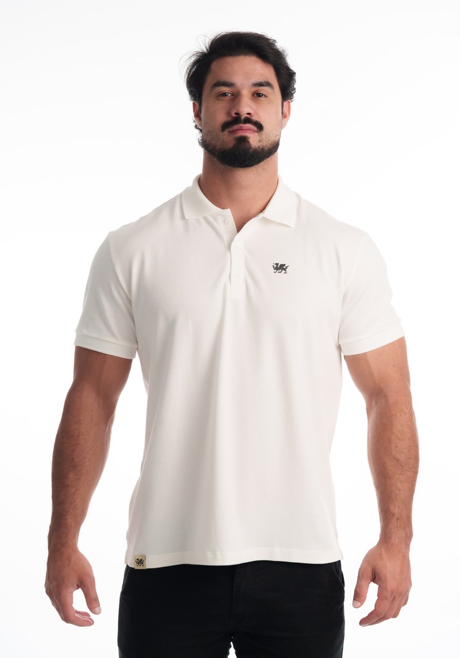 Polo Piquet Off White Camboja Wear