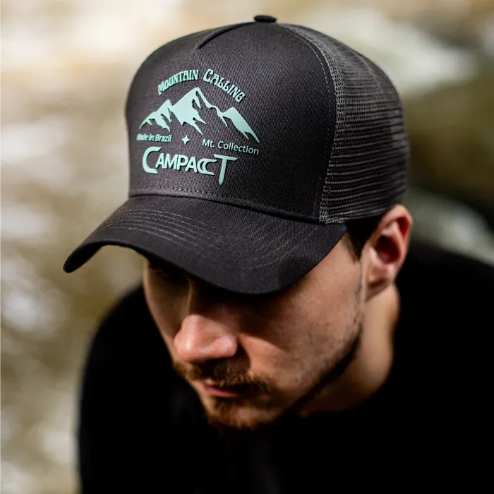 Boné Trucker Chamado da Montanha — Campact Pro Outdoor