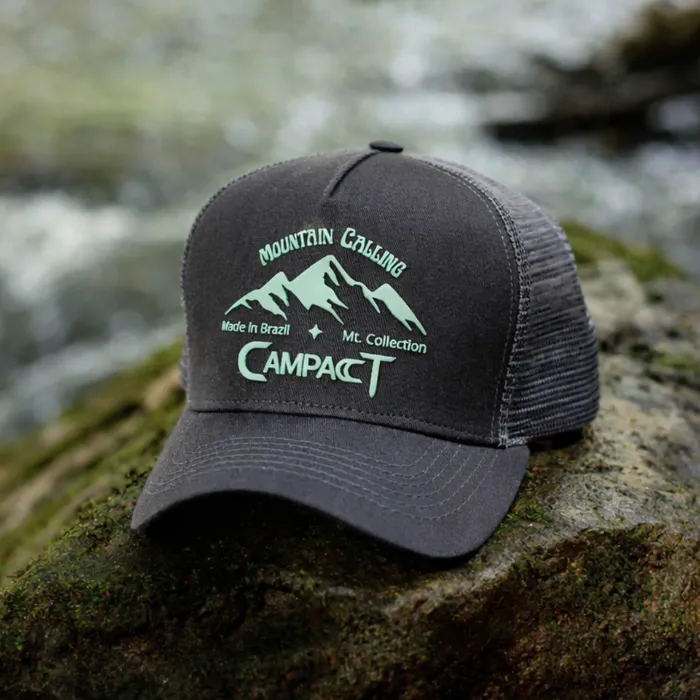 Boné Trucker Chamado da Montanha — Campact Pro Outdoor