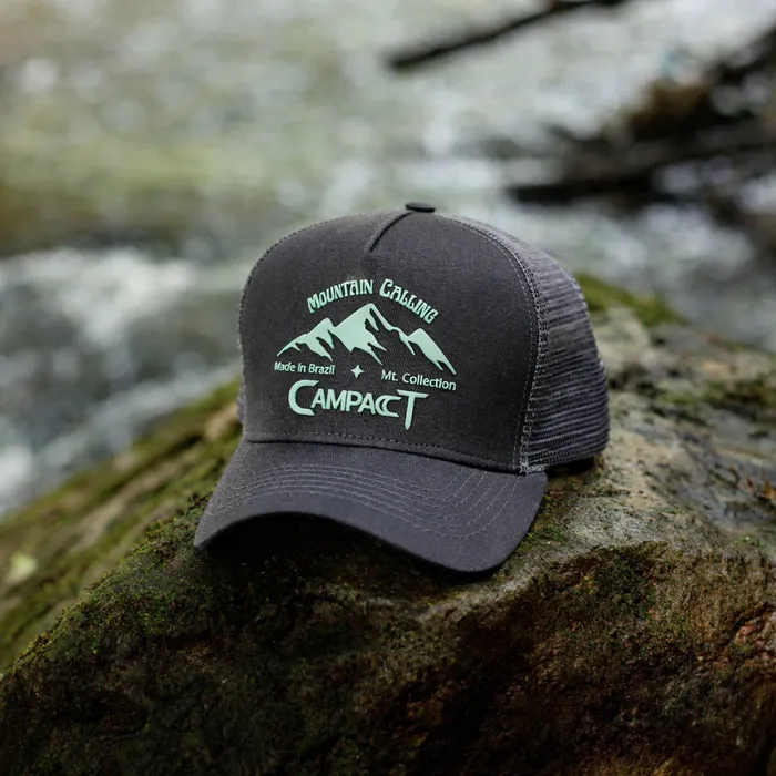 Boné Trucker Chamado da Montanha — Campact Pro Outdoor