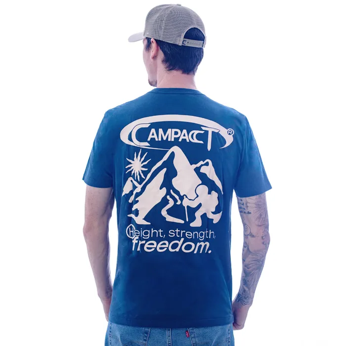 Camiseta Estampada Masculina Tríade do Cume — Campact Pro Outdoor