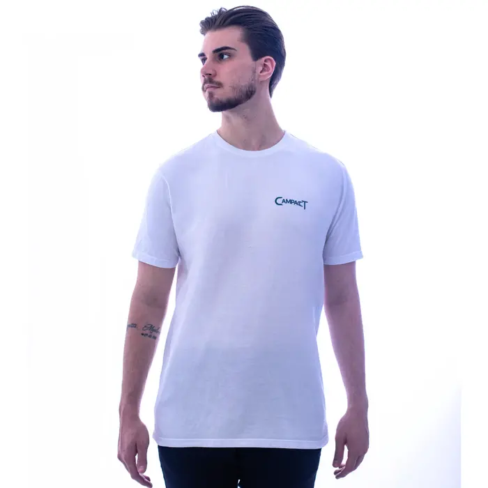 Camiseta Trekking Masculina Coordenadas do Horizonte — Campact Pro Outdoor