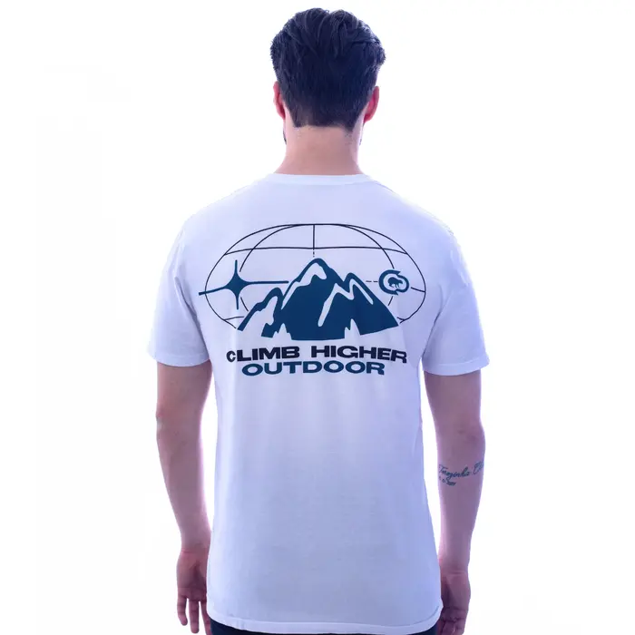 Camiseta Trekking Masculina Coordenadas do Horizonte — Campact Pro Outdoor