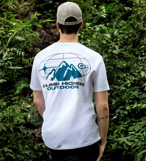 Camiseta Estampa - Coordenadas do Horizonte