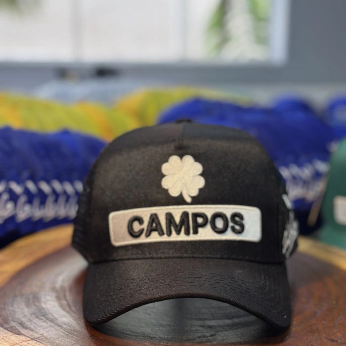 Boné CAMPOS Preto