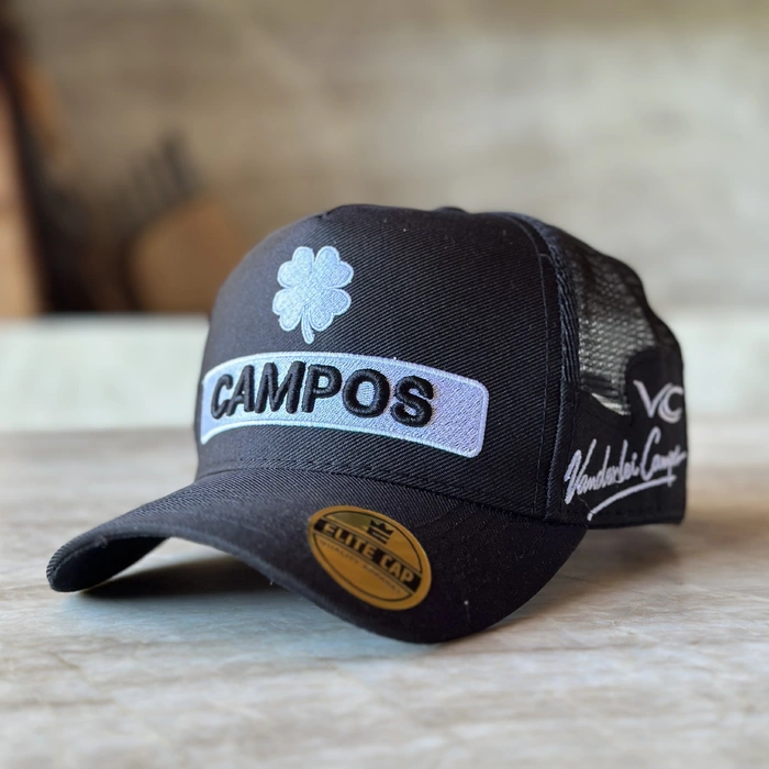Boné CAMPOS Preto