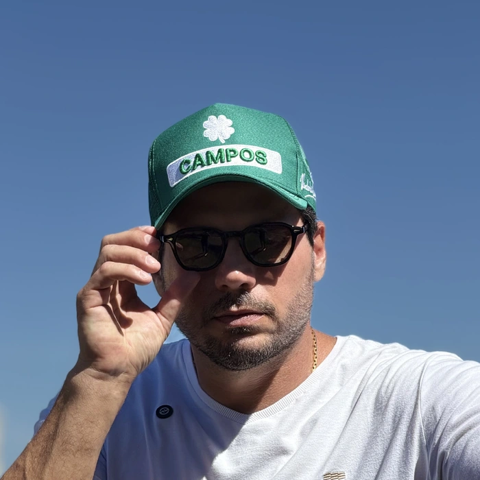 Boné campos verde