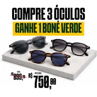(PROMOÇÃO) 3 Óculos  - imagem 1