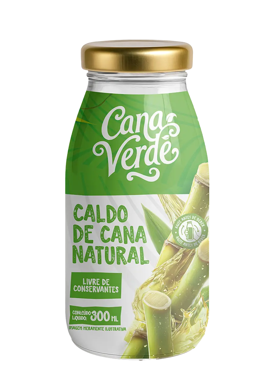 Caldo de Cana Natural 300ml