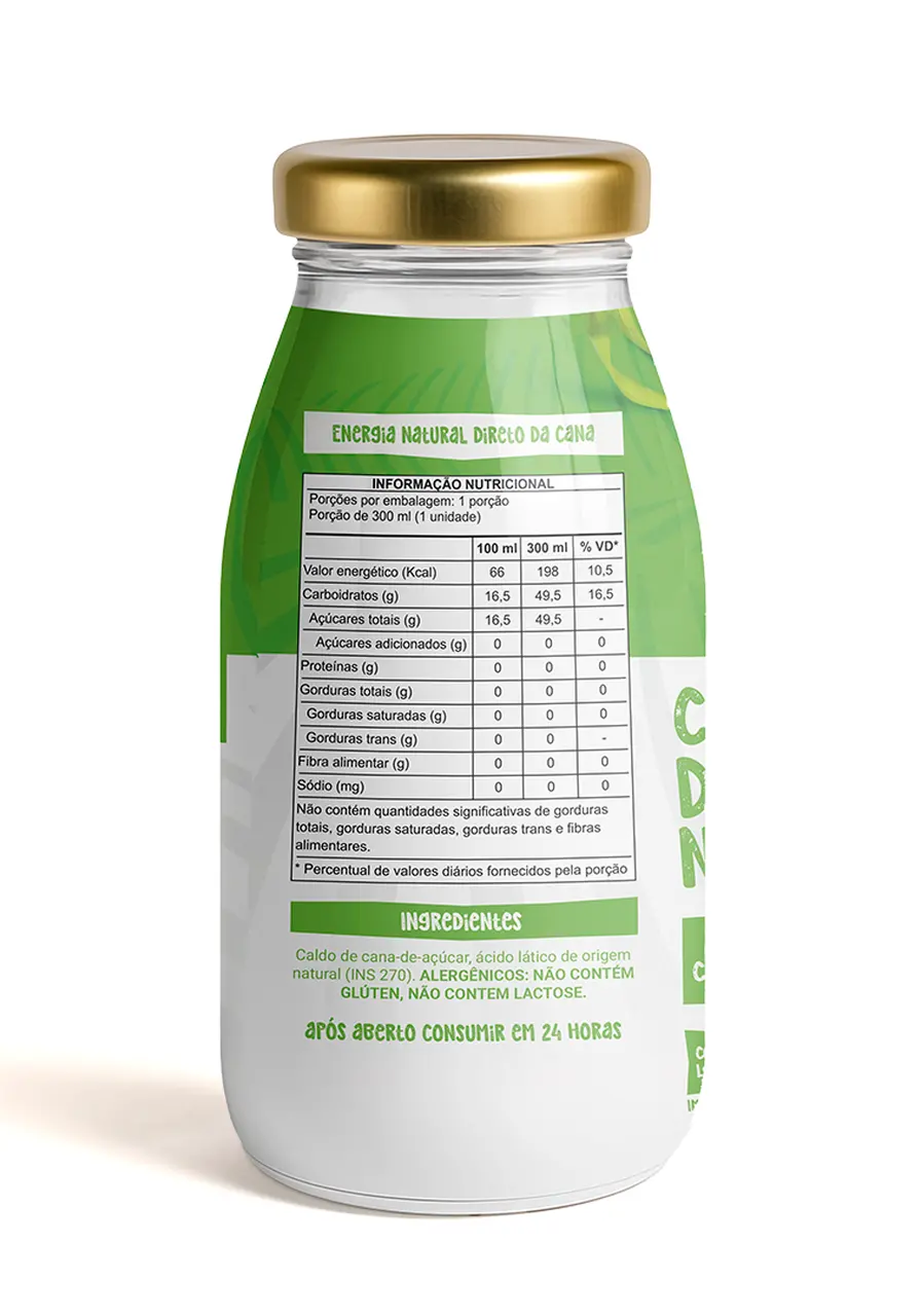 Combo 6x Caldo de Cana Natural 300ml | Cana Verde