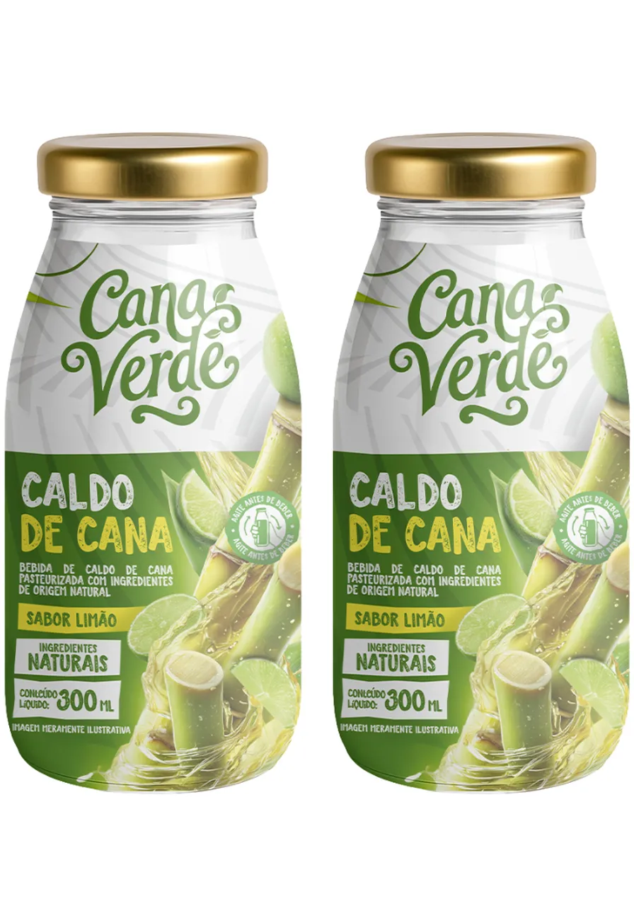 Combo Caldo de Cana Natural Pasteurizado: 2 Unidades | Cana Verde