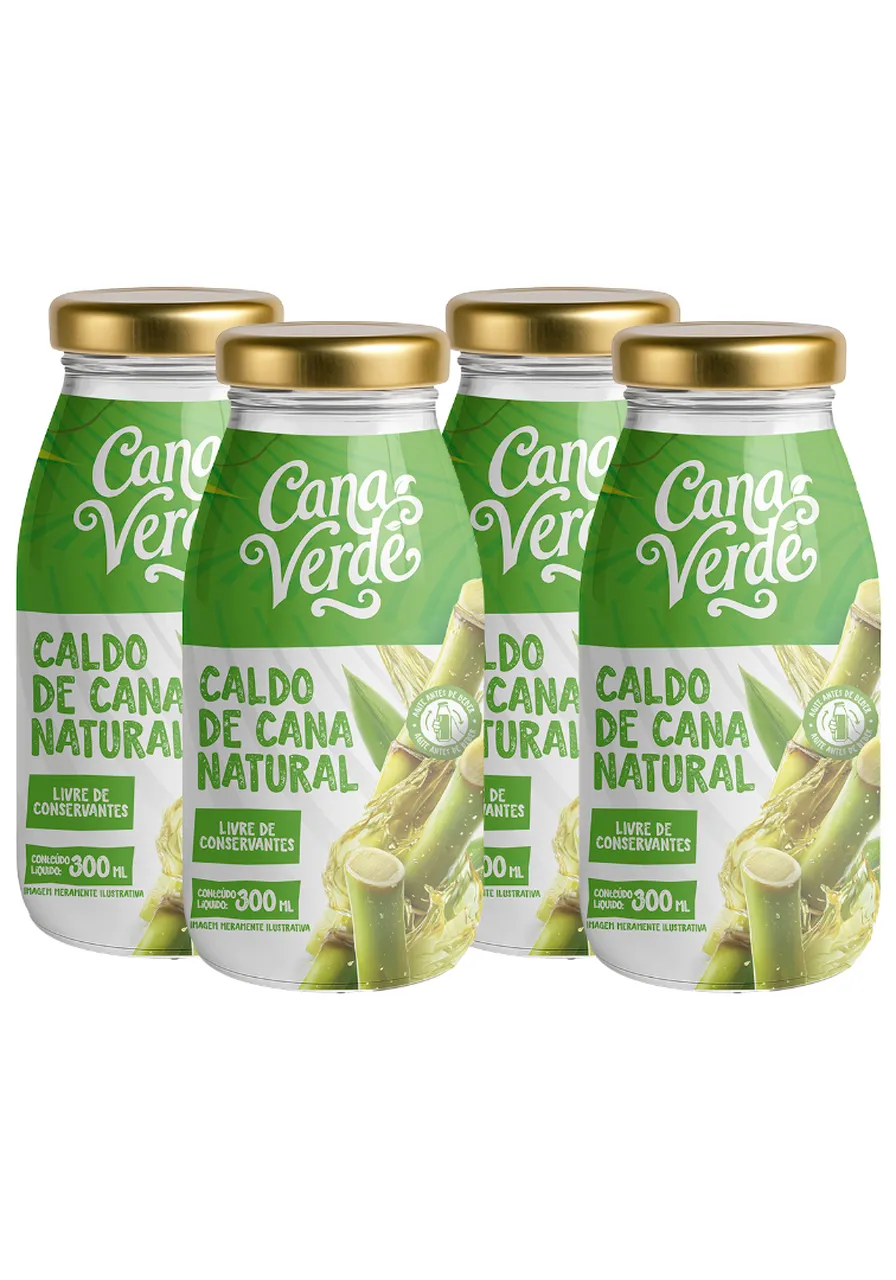 Combo 4x Caldo de Cana 300ml 
