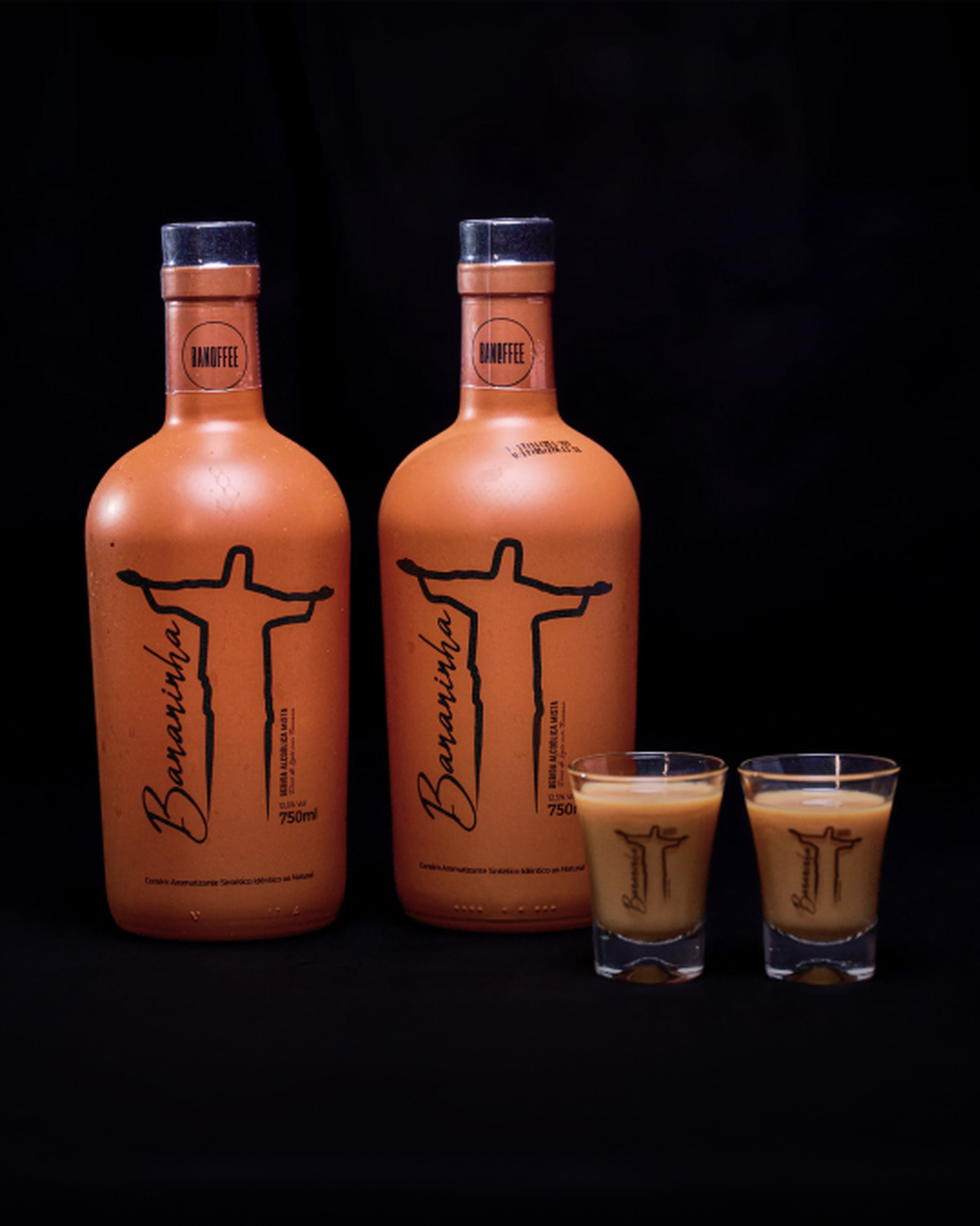 Banoffe - Licor Fino de Banana e Doce de Leite - Bananinha Carioca