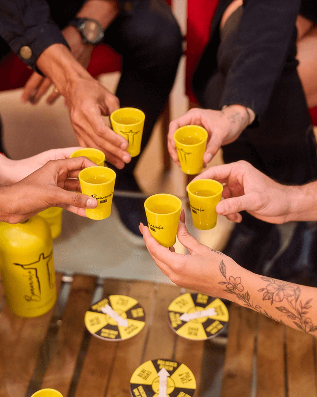 Mini Roleta de Drink e Shot - Bananinha Carioca