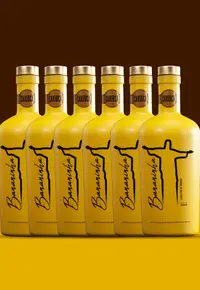 Kit 6 Garrafas Bananinha Carioca - imagem 1
