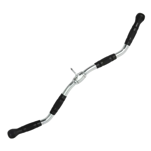 Barra Puxador Costas 78cm Dupla Maciço Giratório