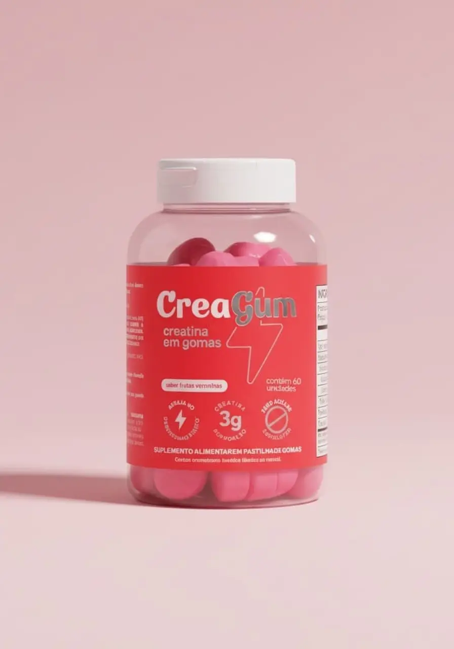 CREATINA CREGUM - SABOR FRUTAS VERMELHAS